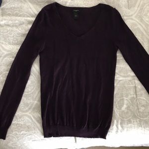Dark purple sweater